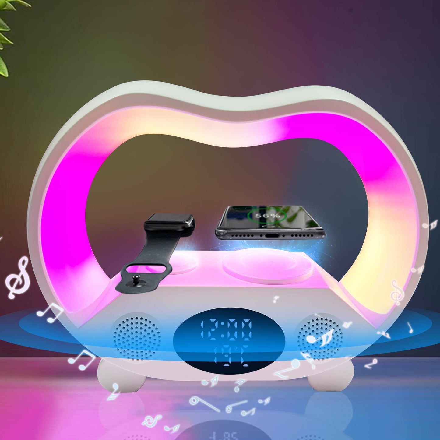 6-in-1 Wireless Charging Night Light