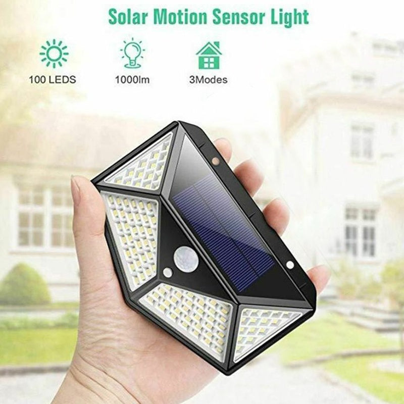 Solar Lights Outdoor Waterproof - Flood Lights With Motion Sensor