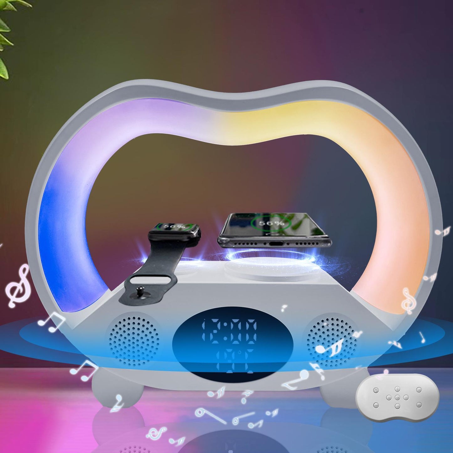 6-in-1 Wireless Charging Night Light