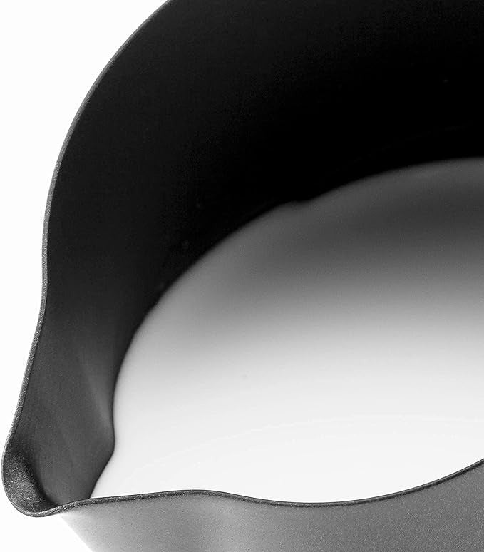 Stainless Steel Milk Frothing Pitcher – 12oz Non-Stick Creamer Cup with Matte Finish | Perfect for Latte Art, Coffee, and Steaming