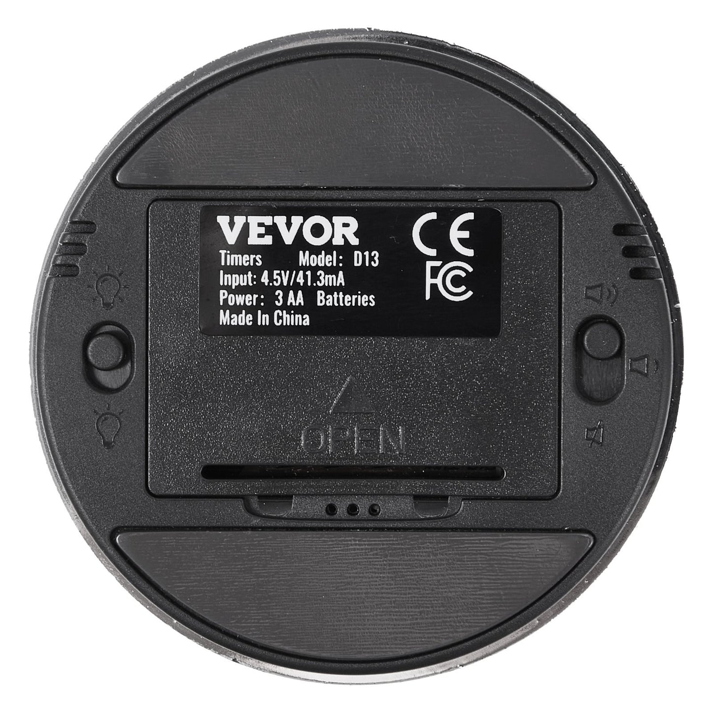 VEVOR Digital Kitchen Timer Magnetic LED Countdown & Count-Up Timer with Large Display