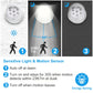 Wireless 360° Motion Sensor LED Spotlight – Battery Operated Night Lamp