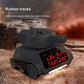 Novel Design Tank LED Clock Light Wireless Charging Tank Car  Clock