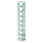 9-Tier Vertical Shoe Rack – Narrow Free-Standing Plastic Shoe Organizer for Entryway & Closet