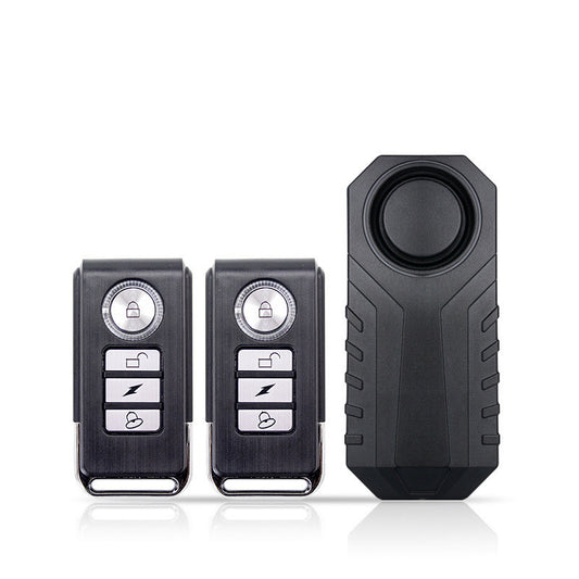 Wireless Remote Control Vibration Alarm – 7-Level Sensitivity