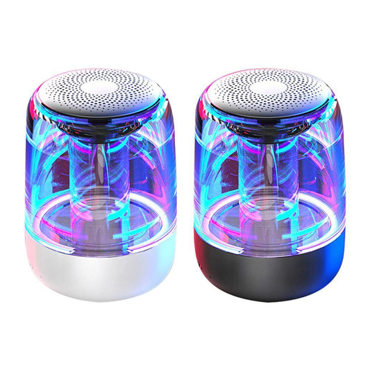 Portable Bluetooth Speaker with LED Light – Powerful Bass, Wireless Stereo Sound, Hands-Free Calling