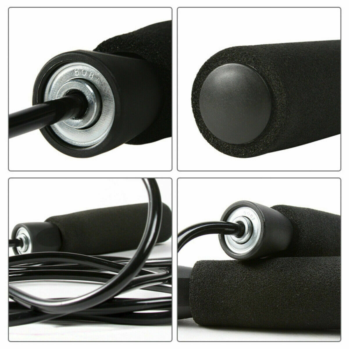 Adjustable Speed Skipping Rope – Tangle-Free, Durable & Perfect for Cardio Workouts