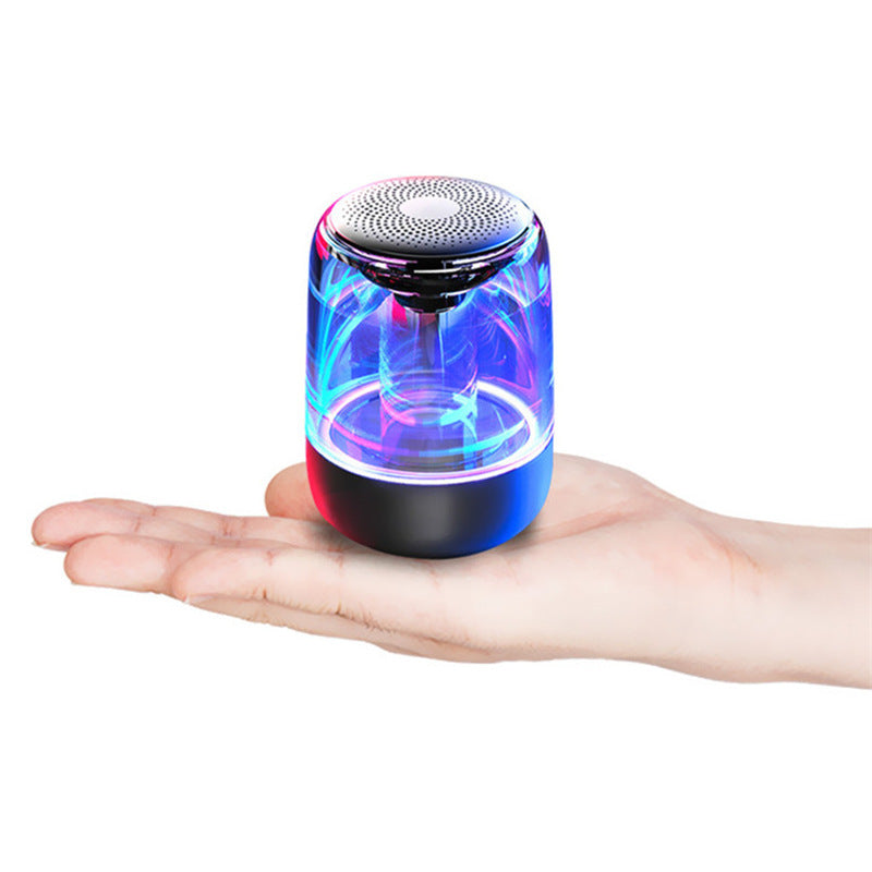 Portable Bluetooth Speaker with LED Light – Powerful Bass, Wireless Stereo Sound, Hands-Free Calling