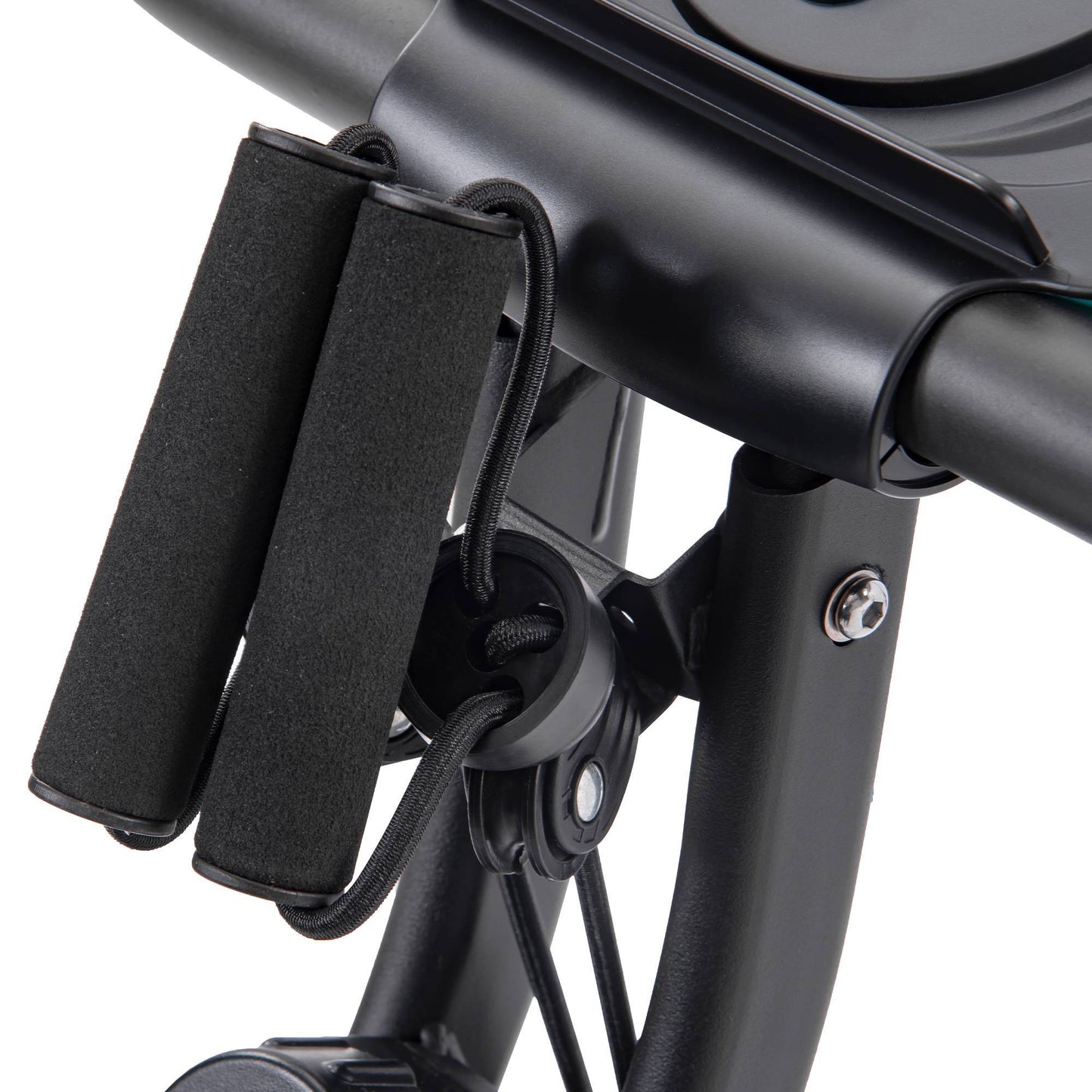 Folding 2-in-1 Upright & Recumbent Exercise Bike with 10-Level Resistance, Arm Bands & Backrest