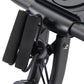 Folding 2-in-1 Upright & Recumbent Exercise Bike with 10-Level Resistance, Arm Bands & Backrest