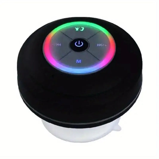 Waterproof Wireless Bathroom Speaker with Suction Cup