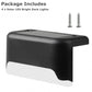 4-Pack Solar LED Deck Lights – Weatherproof Outdoor Step & Railing Lights with Warm White Glow