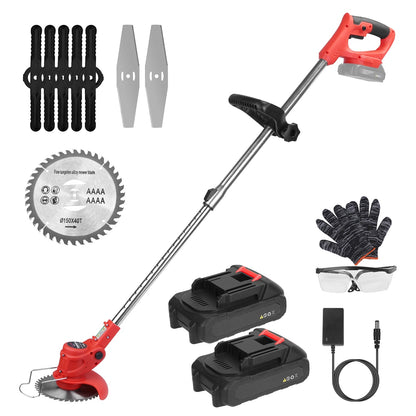 1Set Electric Cordless Grass Trimmer