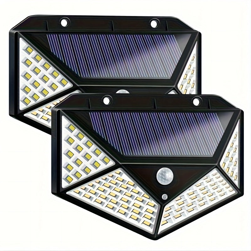 Solar Lights Outdoor Waterproof - Flood Lights With Motion Sensor