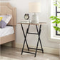 2-Piece Folding TV Tray Table Set – Portable Snack & Sofa Side Tables for Living Room, Bedroom, or Office