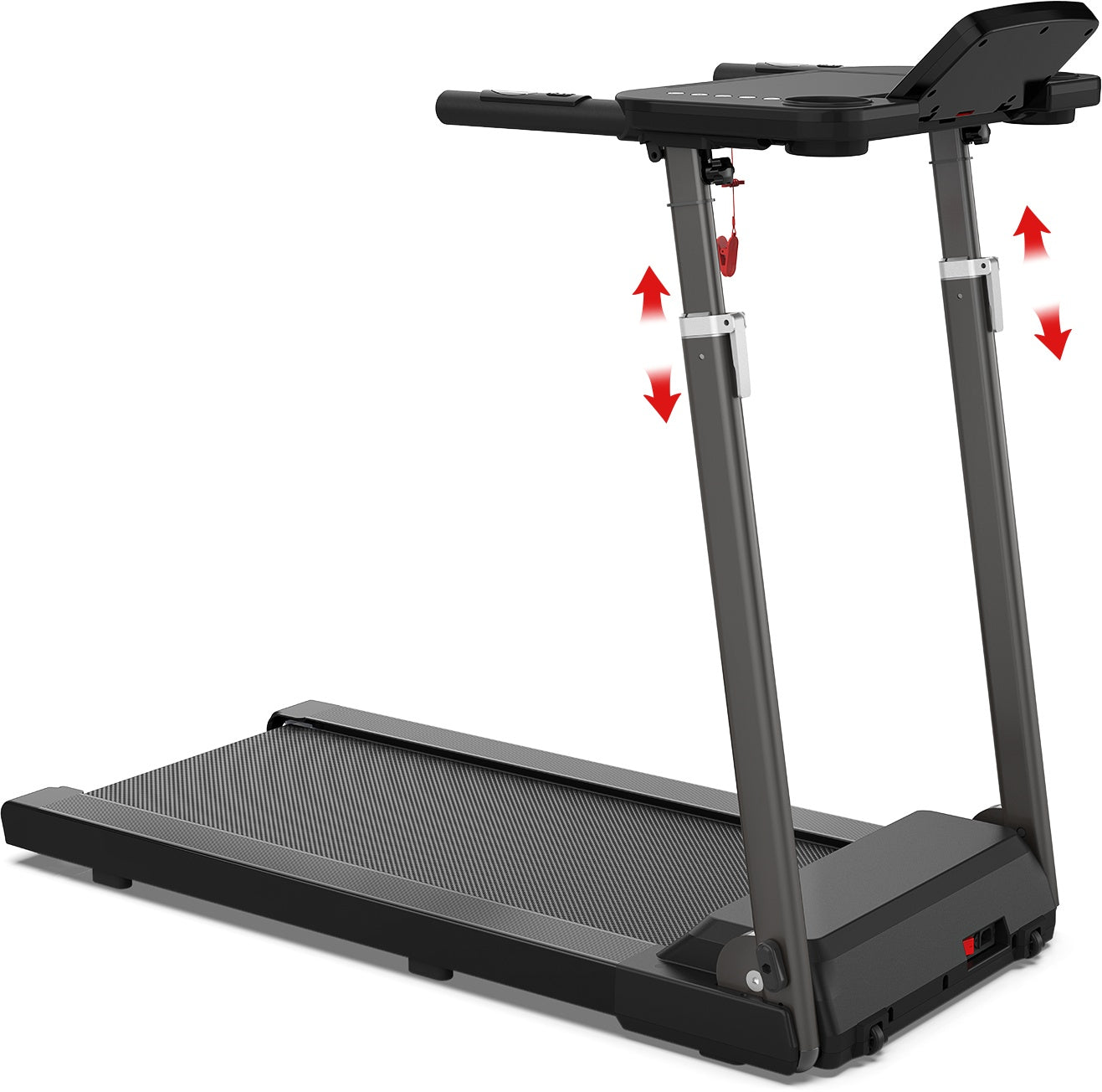 Treadmill JK68-6B – Foldable Home Treadmill with Desk, Bluetooth, LED Display & 12 Programs