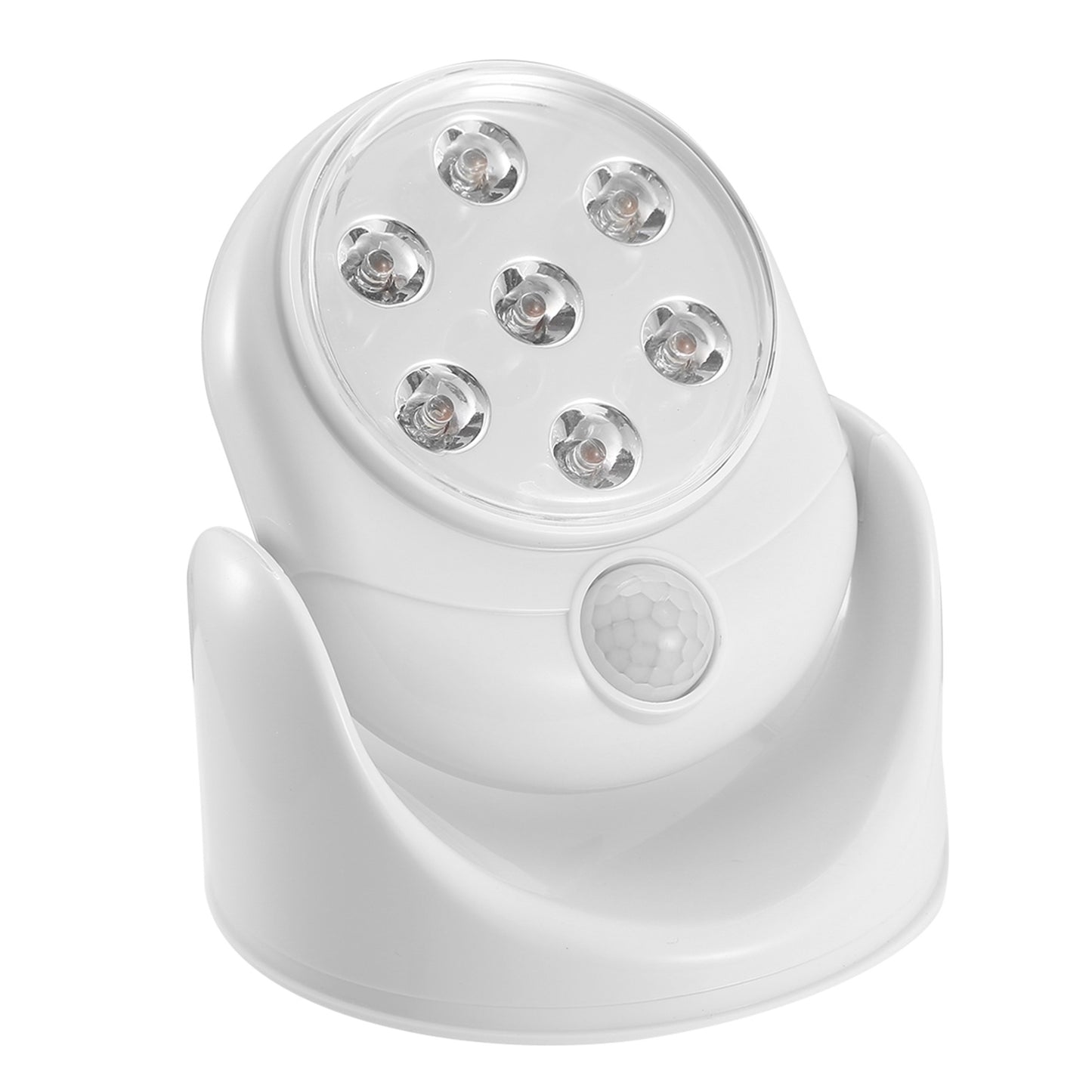 Wireless 360° Motion Sensor LED Spotlight – Battery Operated Night Lamp
