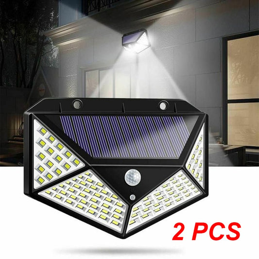 Solar Lights Outdoor Waterproof - Flood Lights With Motion Sensor