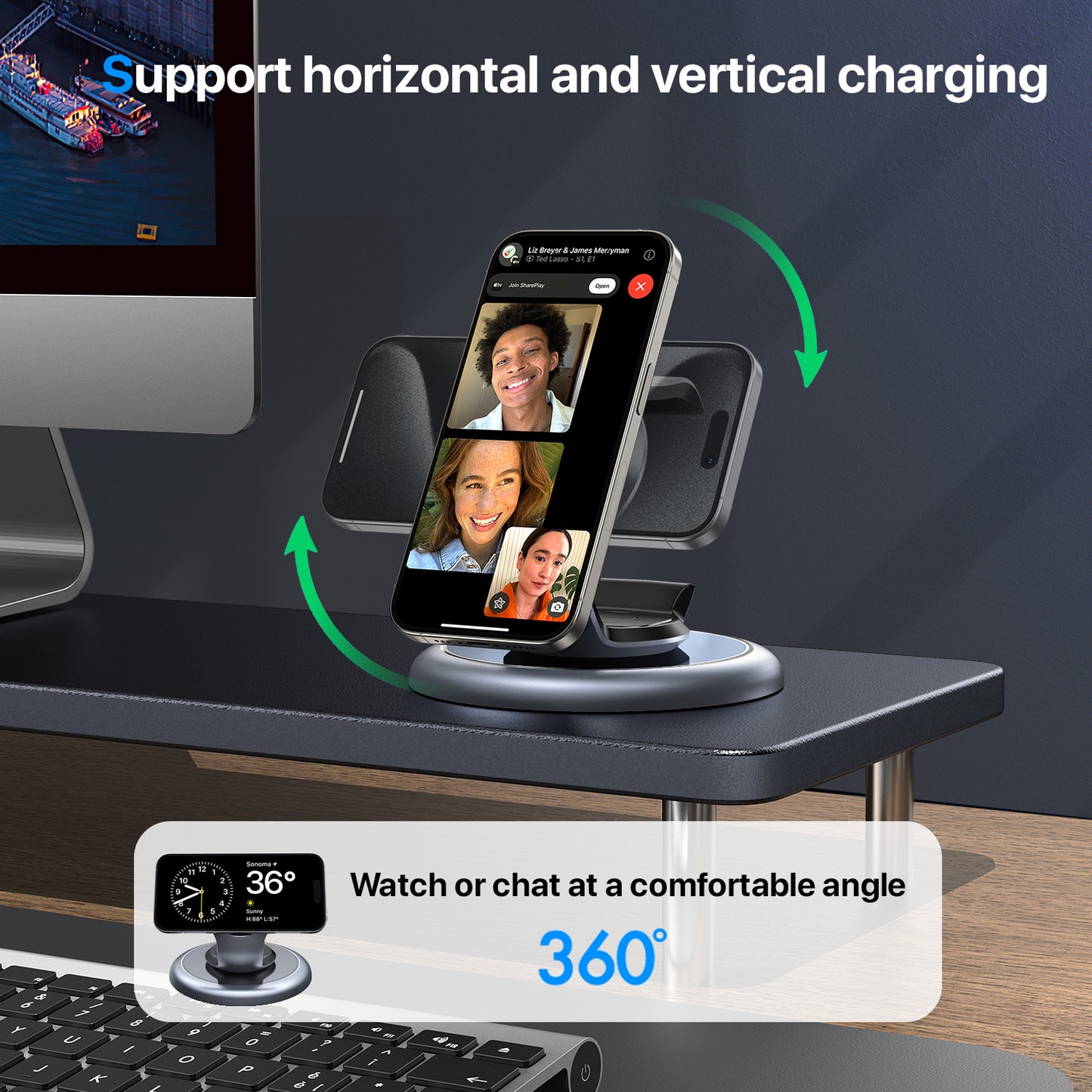 3-in-1 Wireless Charging Station