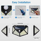 Solar Lights Outdoor Waterproof - Flood Lights With Motion Sensor