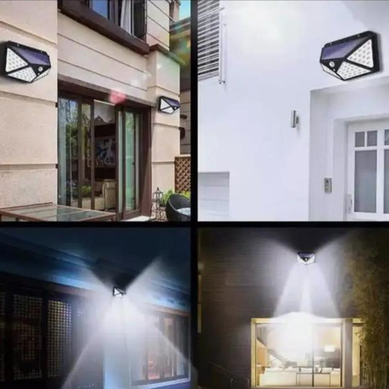 Solar Lights Outdoor Waterproof - Flood Lights With Motion Sensor