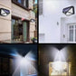 Solar Lights Outdoor Waterproof - Flood Lights With Motion Sensor