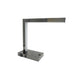 Modern LED Desk Lamp with USB Port & Power Outlet – Pewter Metal Table Lamp for Home & Office