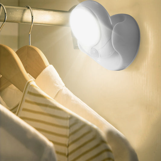 Wireless 360° Motion Sensor LED Spotlight – Battery Operated Night Lamp