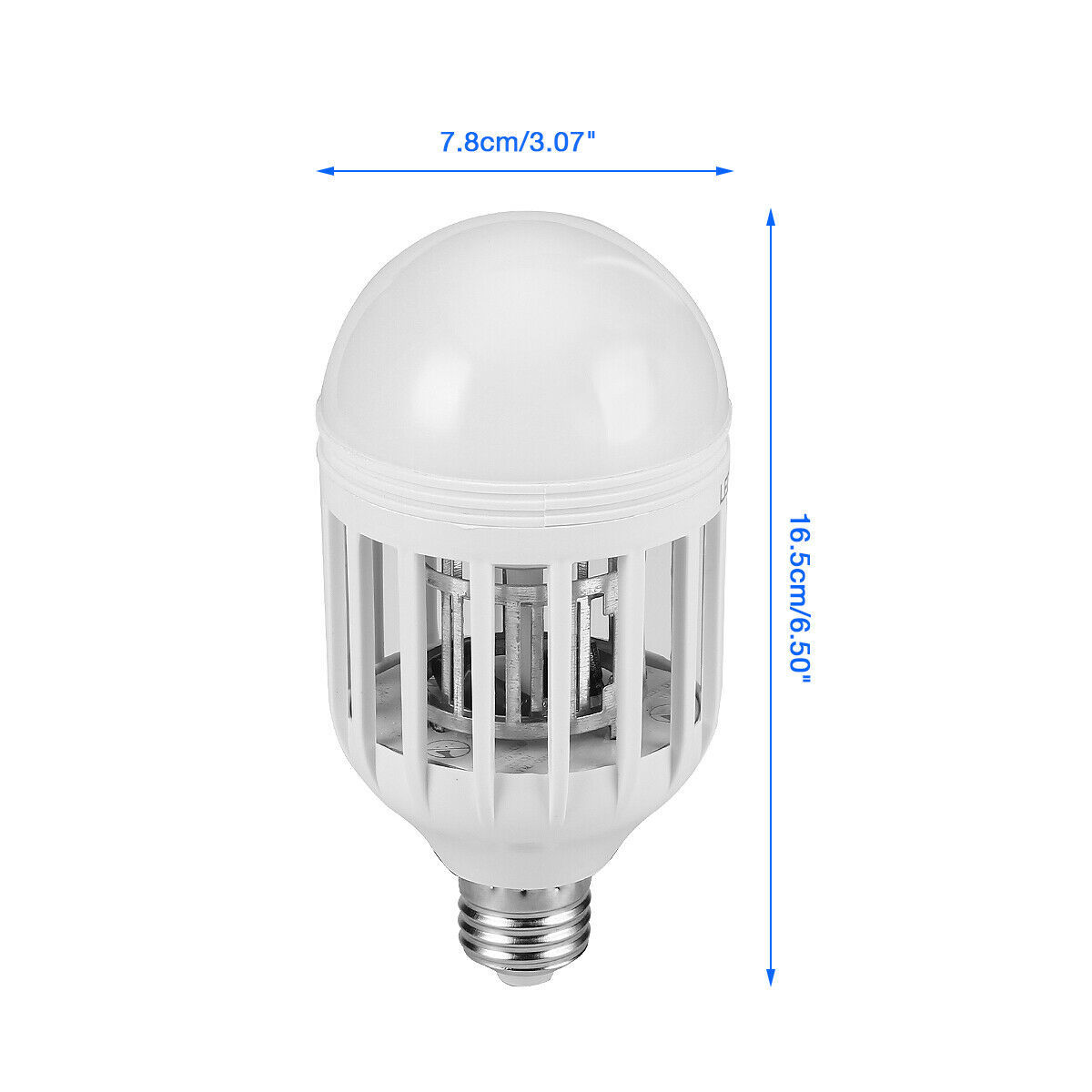 2-in-1 Bug Zapper Light Bulb – E27 Mosquito Killer Lamp for Indoor & Outdoor Use