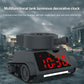 Novel Design Tank LED Clock Light Wireless Charging Tank Car  Clock