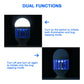 2-in-1 Bug Zapper Light Bulb – E27 Mosquito Killer Lamp for Indoor & Outdoor Use
