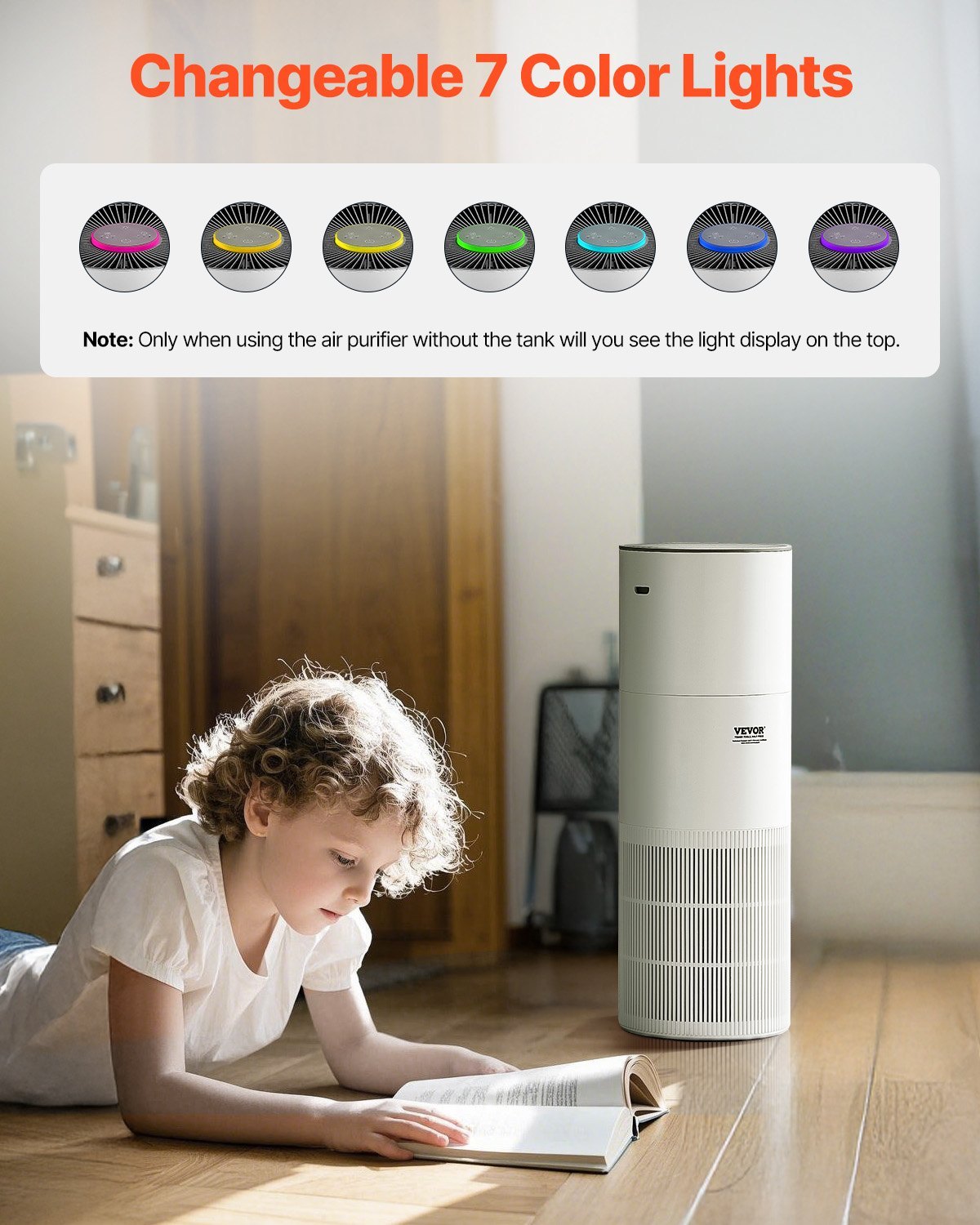 True HEPA Air Purifier 1090 High-Efficiency Air Cleaner for Large Rooms & Homes